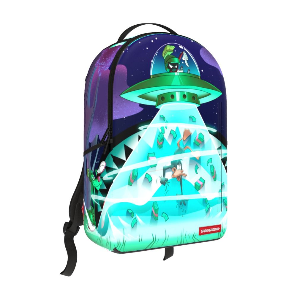 LOONEY TUNES MARVIN ABDUCTING DAFFY DLXR BACKPACK