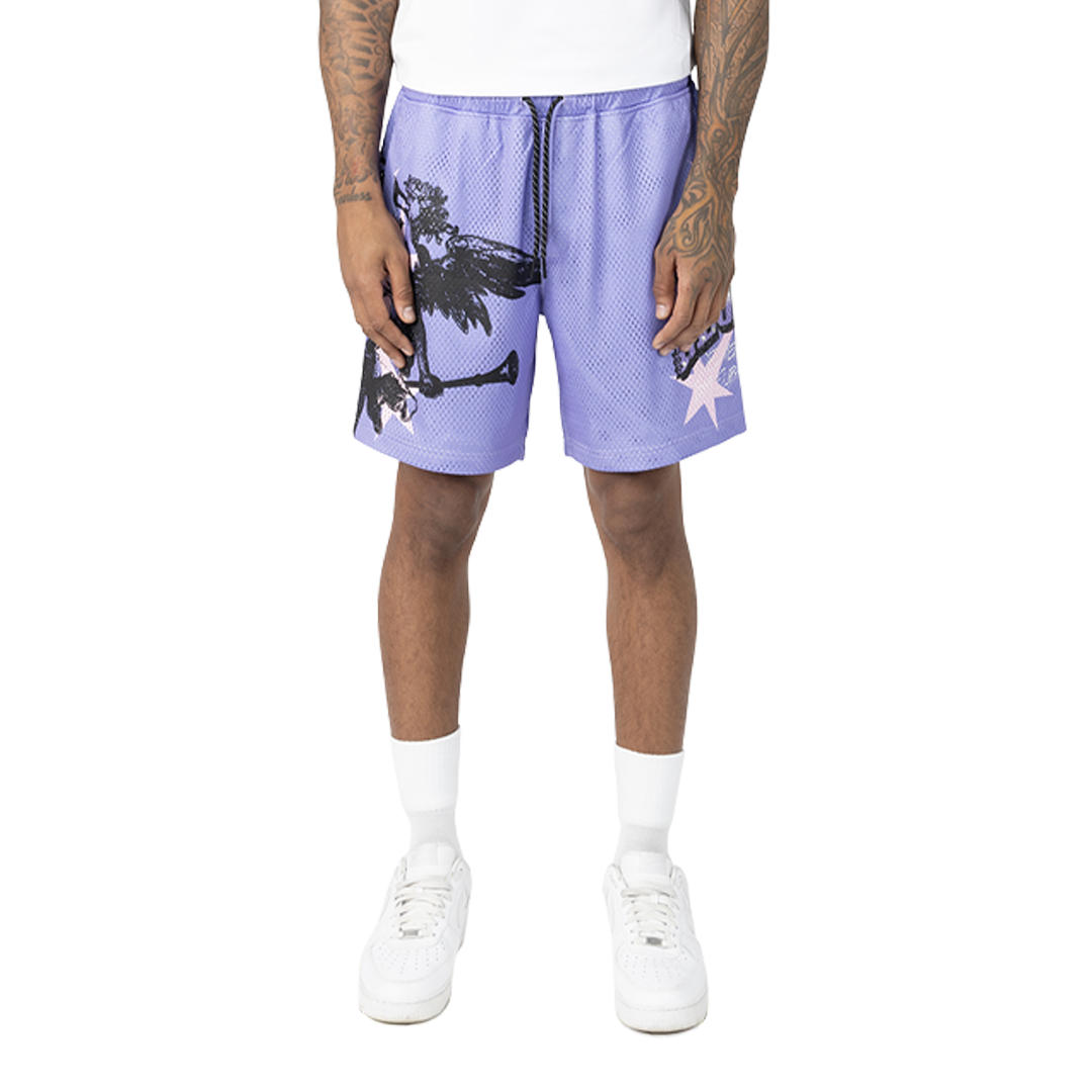 PRINTED MESH SHORT