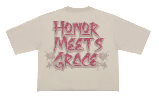 ETERNAL LOVE CROPPED TEE