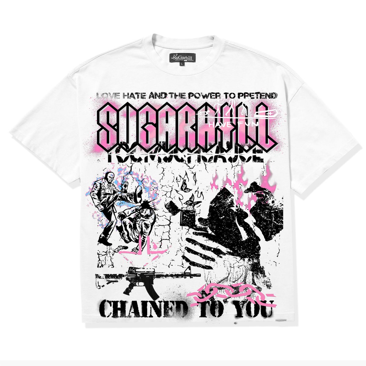 "PRETENDER" T-SHIRT (WHITE)