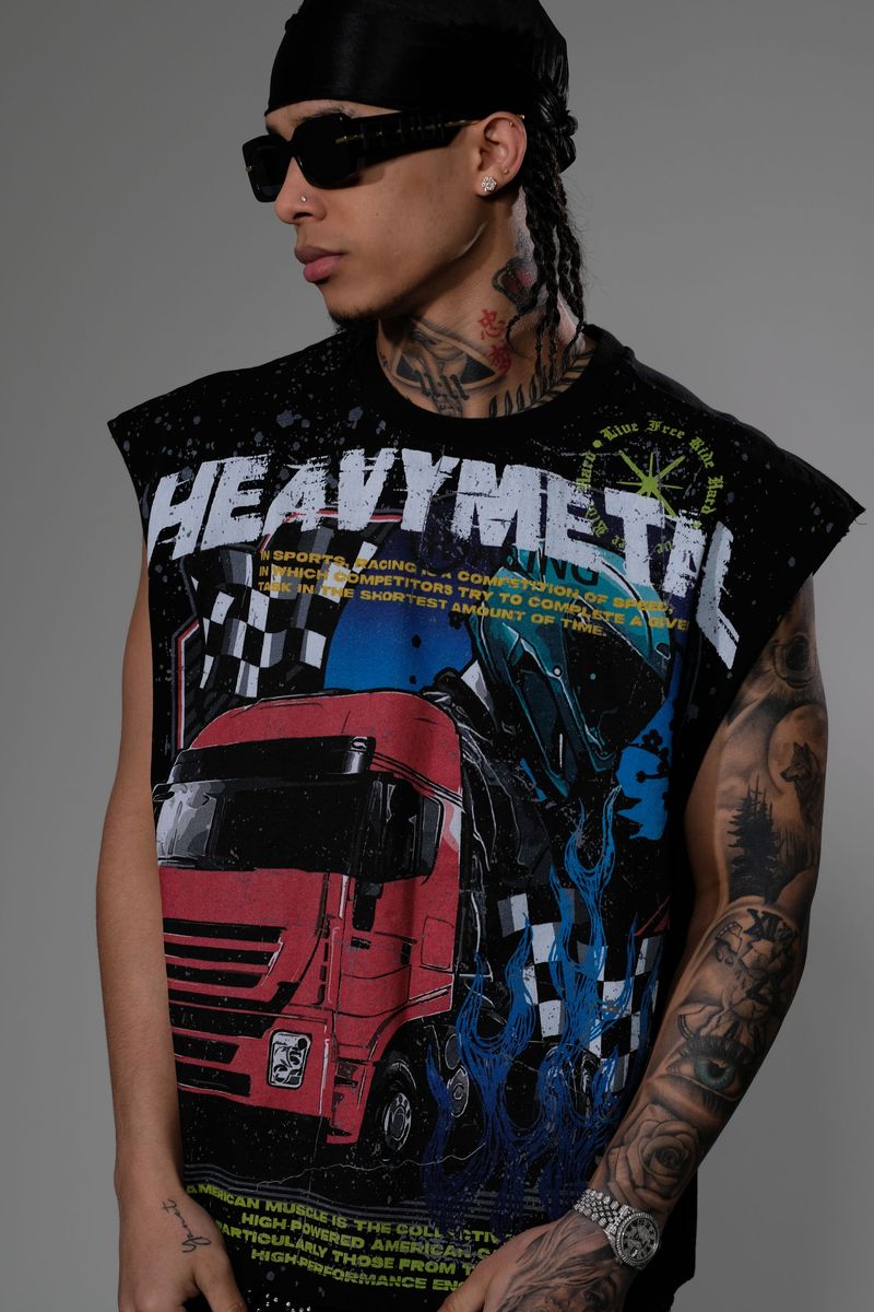 HEAVYMETAL SLEEVELESS TEE