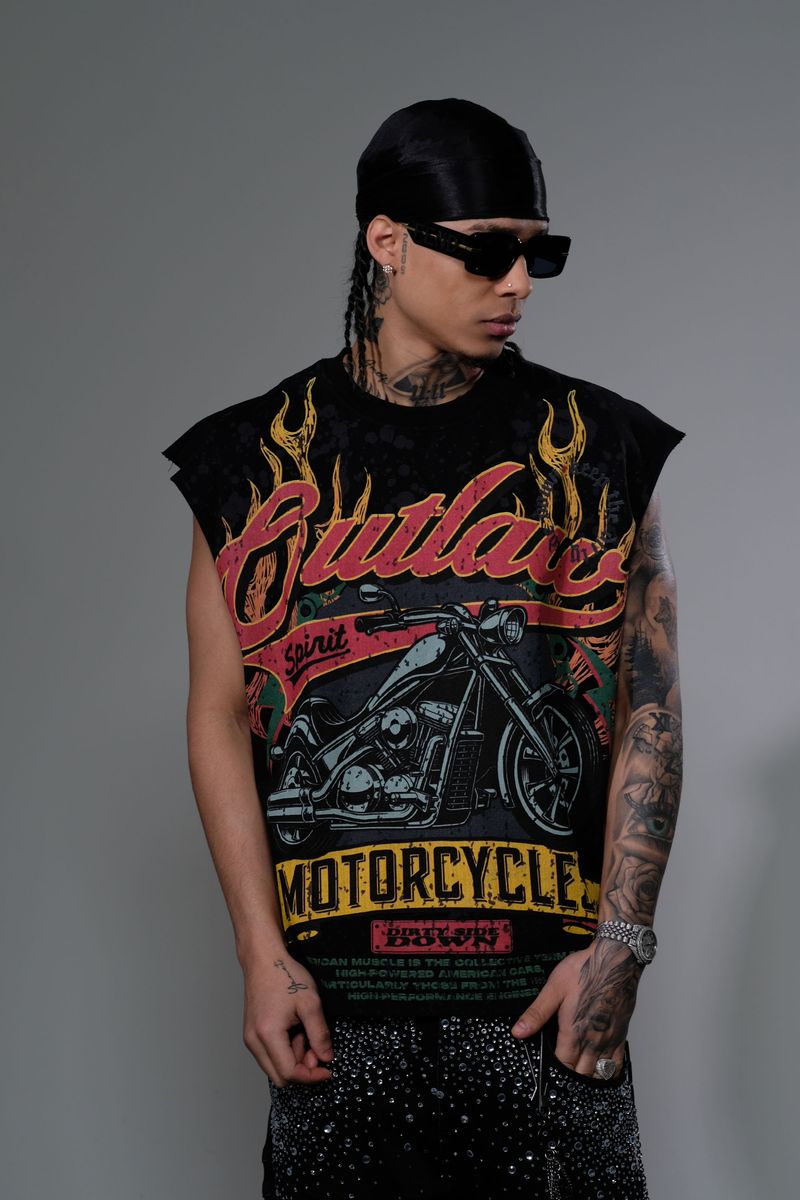 OUTLAW SPIRIT SLEEVELESS TEE