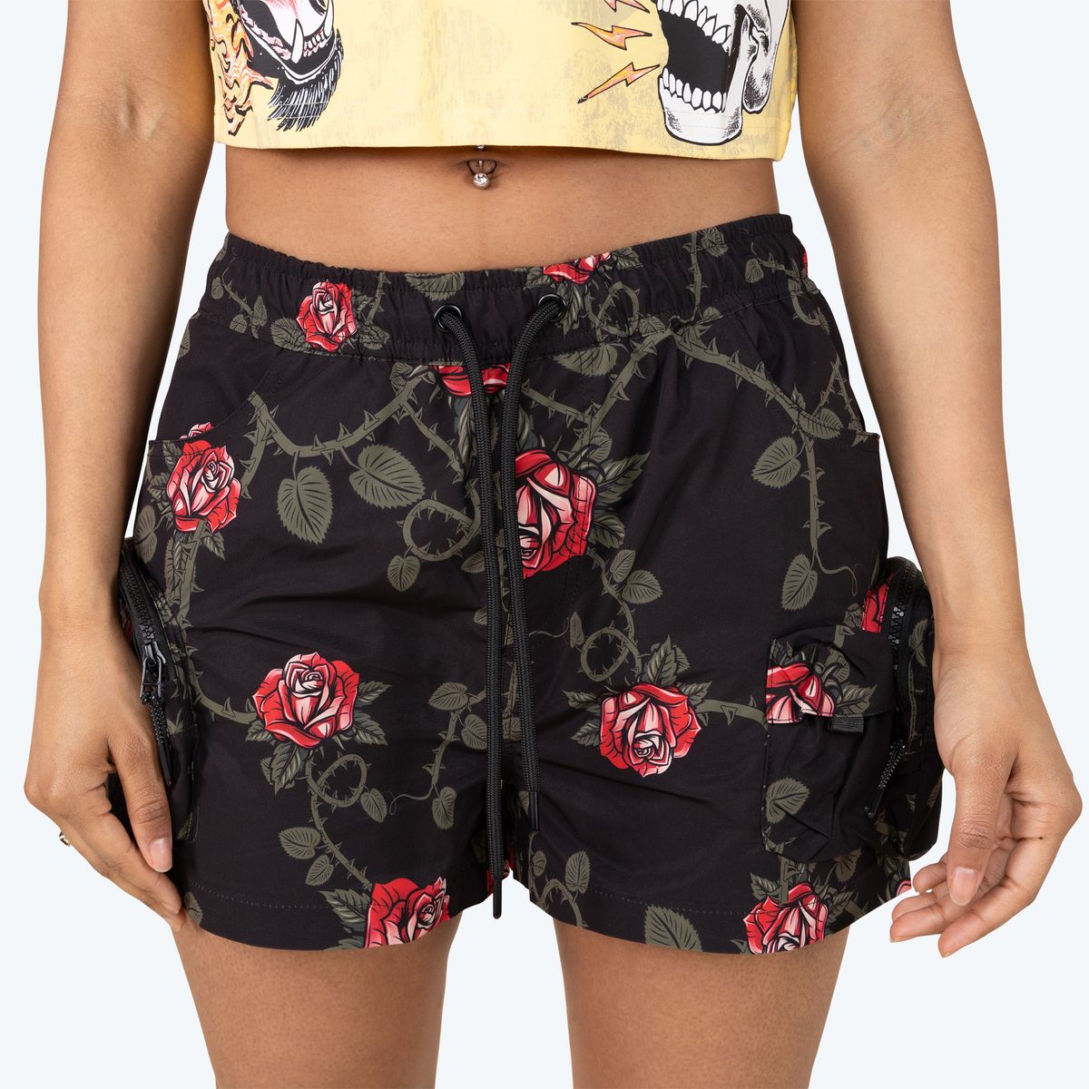 AOP WINDBREAKER SHORTS