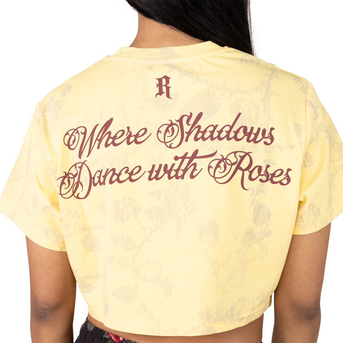 TAPESTRY PATCHED CROP TSHIRTS
