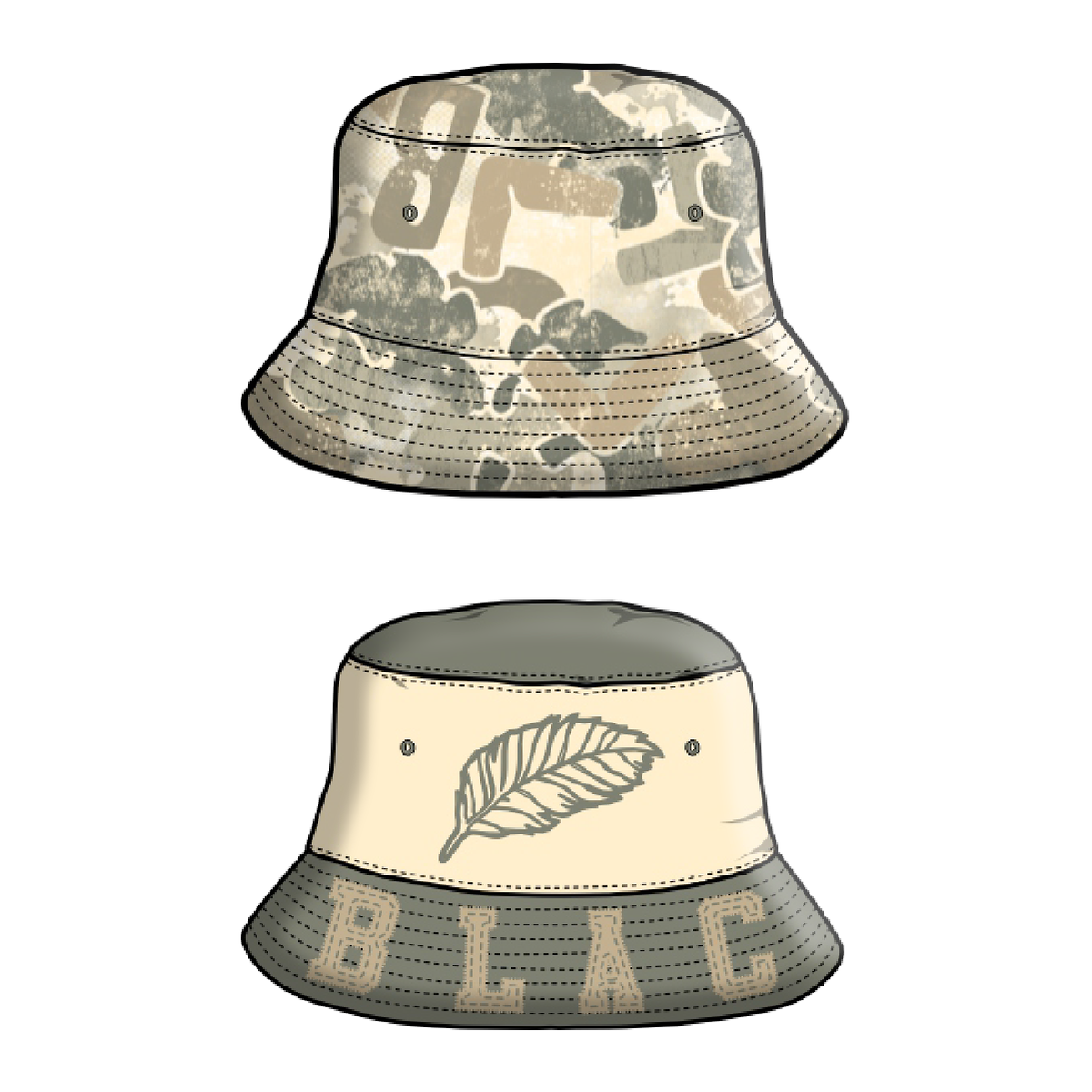 Rooted In Purpose Camo Bucket Hat