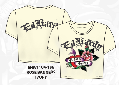 ROSE BANNERS BABY TEE