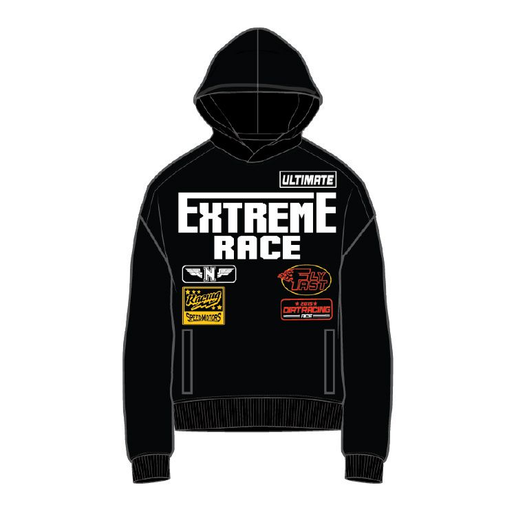 EXTREME RACE HOODIE/ PROMO