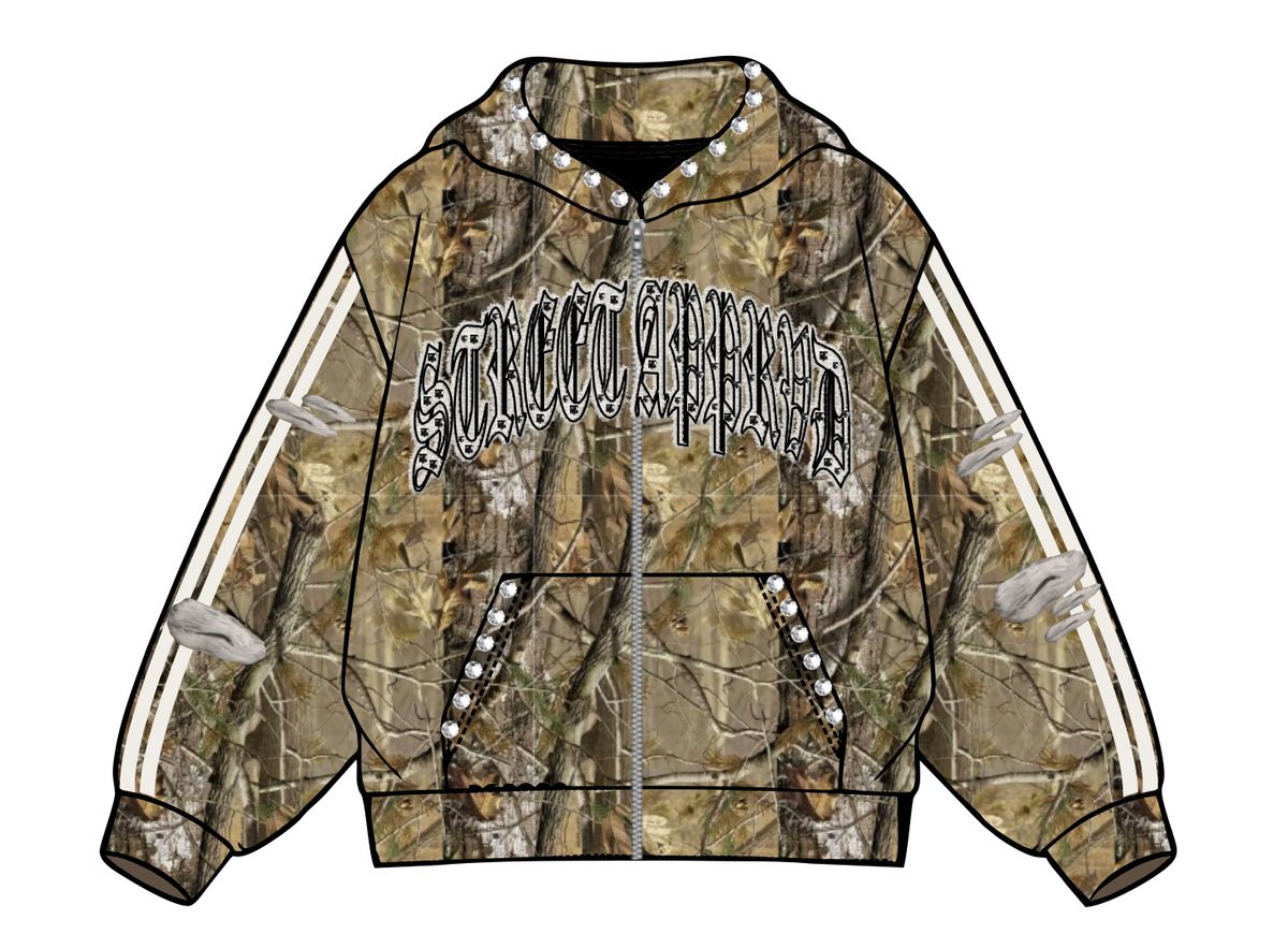 STREET APPROVED CAMO HOODIE