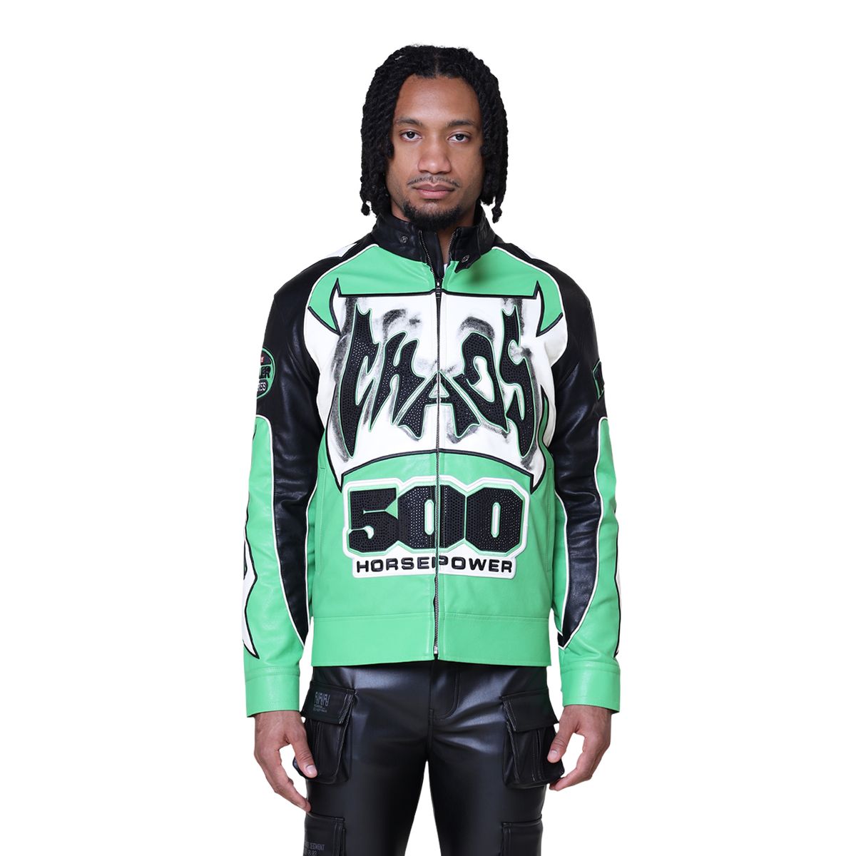 CHAOS PU RACING JACKET