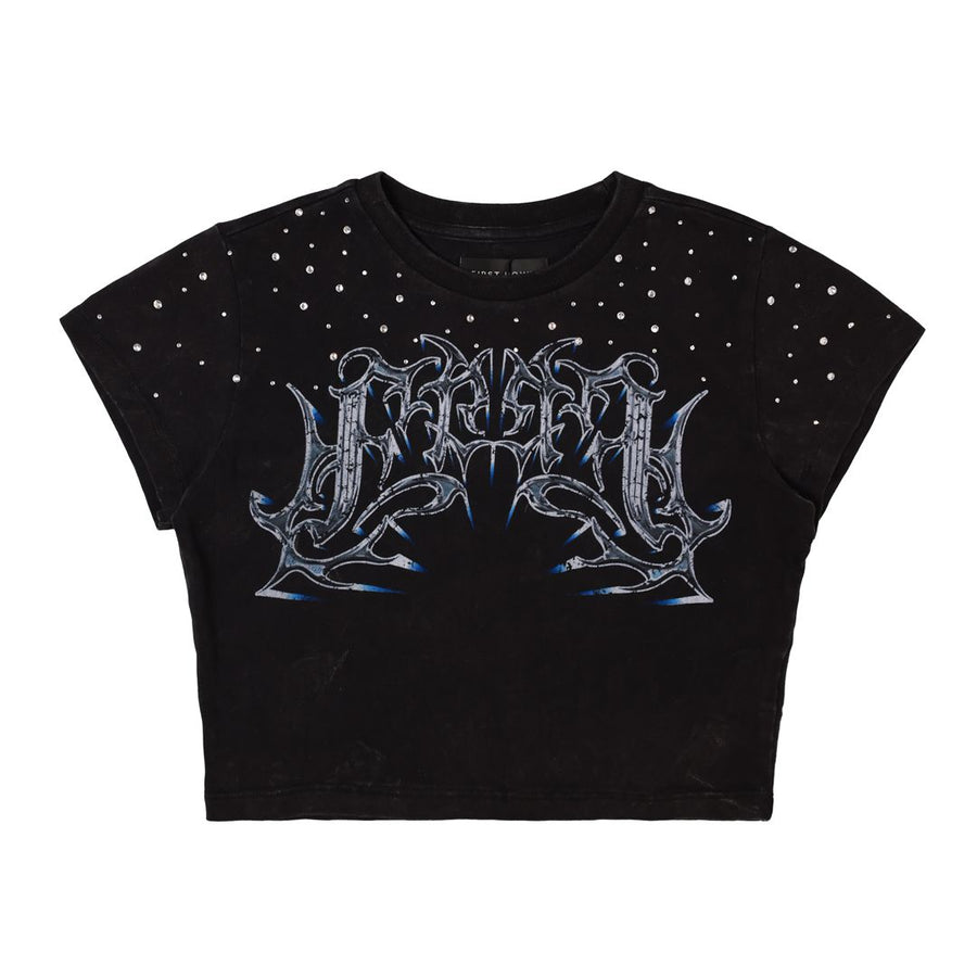 Y2K TRIBAL BABY TEE