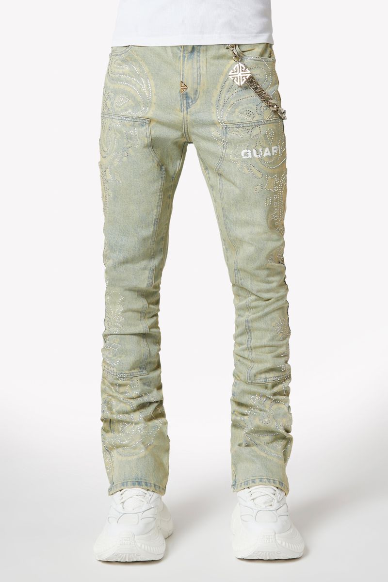 Vintage Paisley Denim