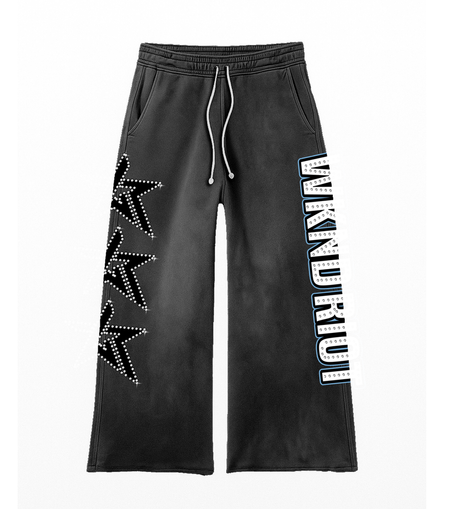 PABLO ESCOBAR SWEATS WASH W/ RHINESTONES