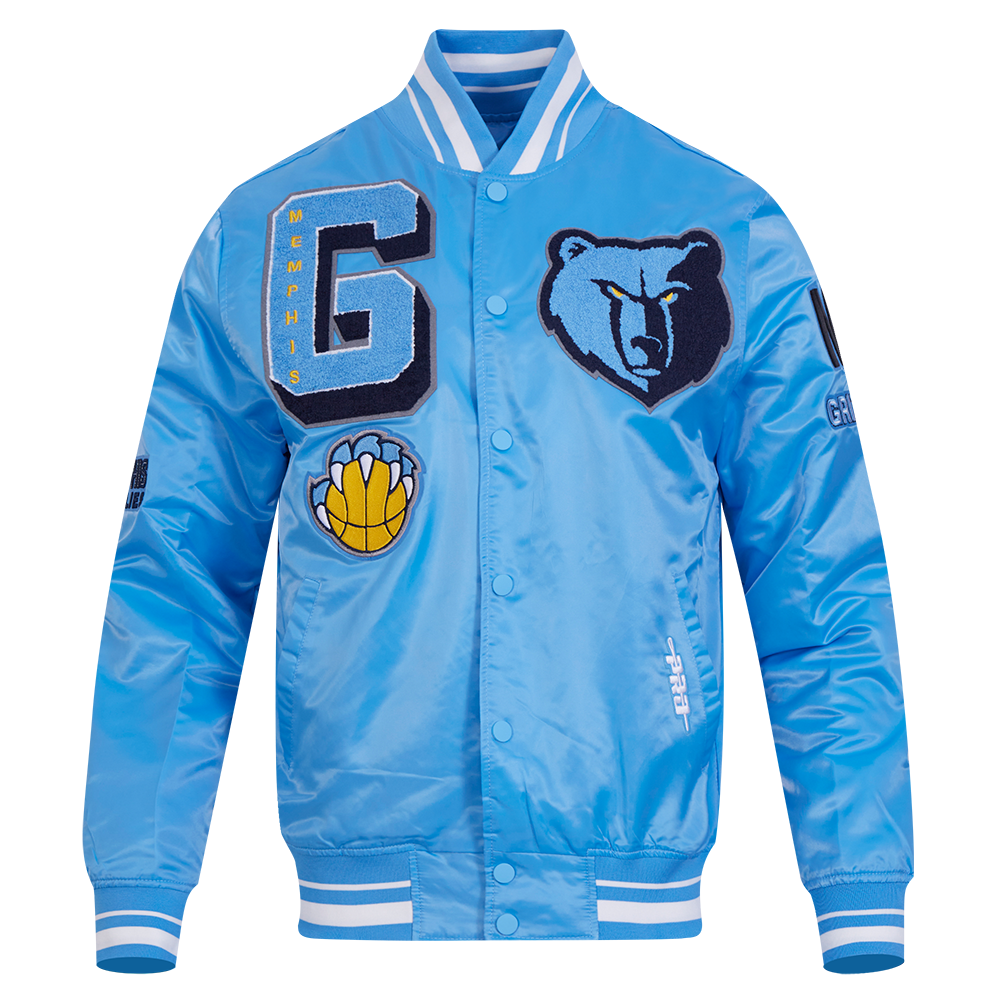 MEMPHIS GRIZZLIES MEN'S SATIN JACKET MASH UP
