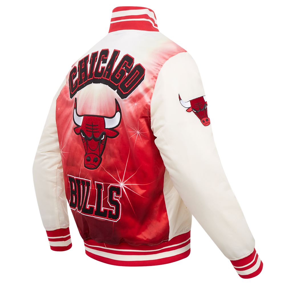 CHICAGO BULLS MEN'S SATIN JACKET SUBLIMATED SATIN JACKET