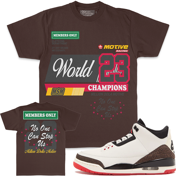 Motive Racing - Brown T-Shirts