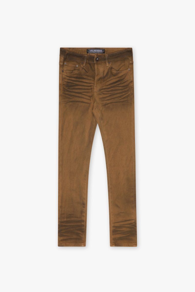 Mr. Flex Skinny Dark Brown Wash