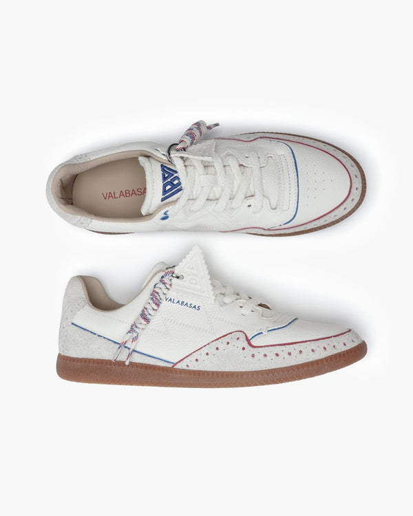 Abel 100 Creme Red Blue