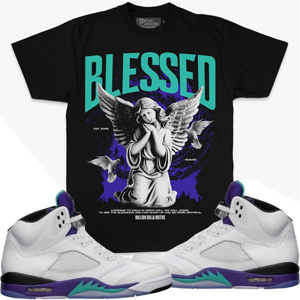 Blessed Angel 2.0 - Black T-Shirts