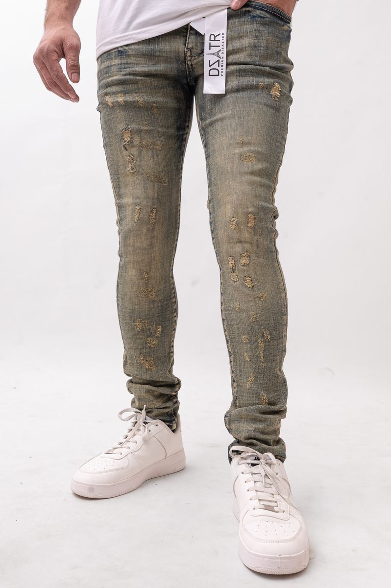 PURPOSE BLUE - ULTRA SKINNY STRETCH DENIM