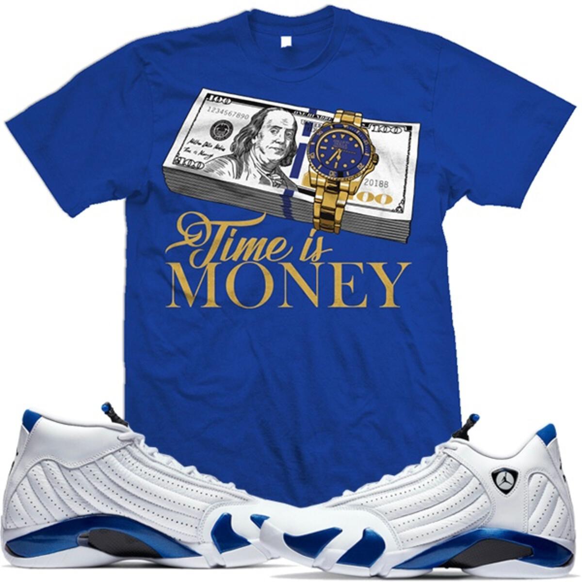 Time Is Money - Royal Blue T-Shirts