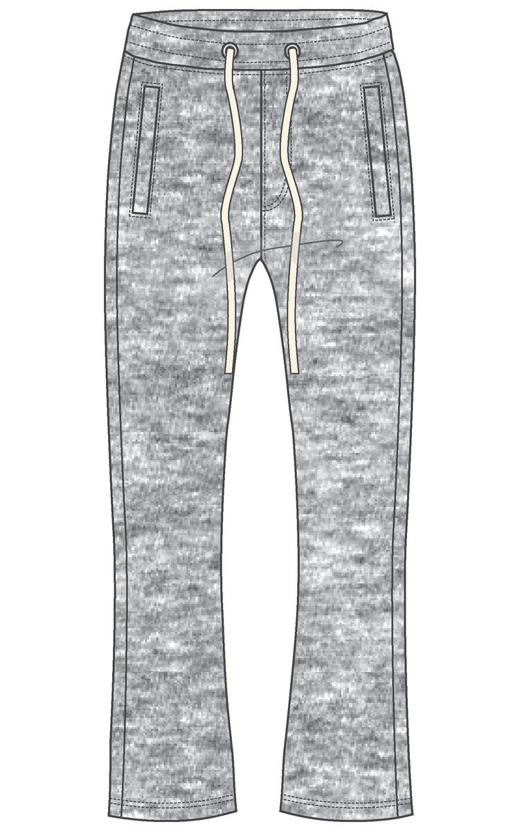 STACKED FLEECE JOGGER