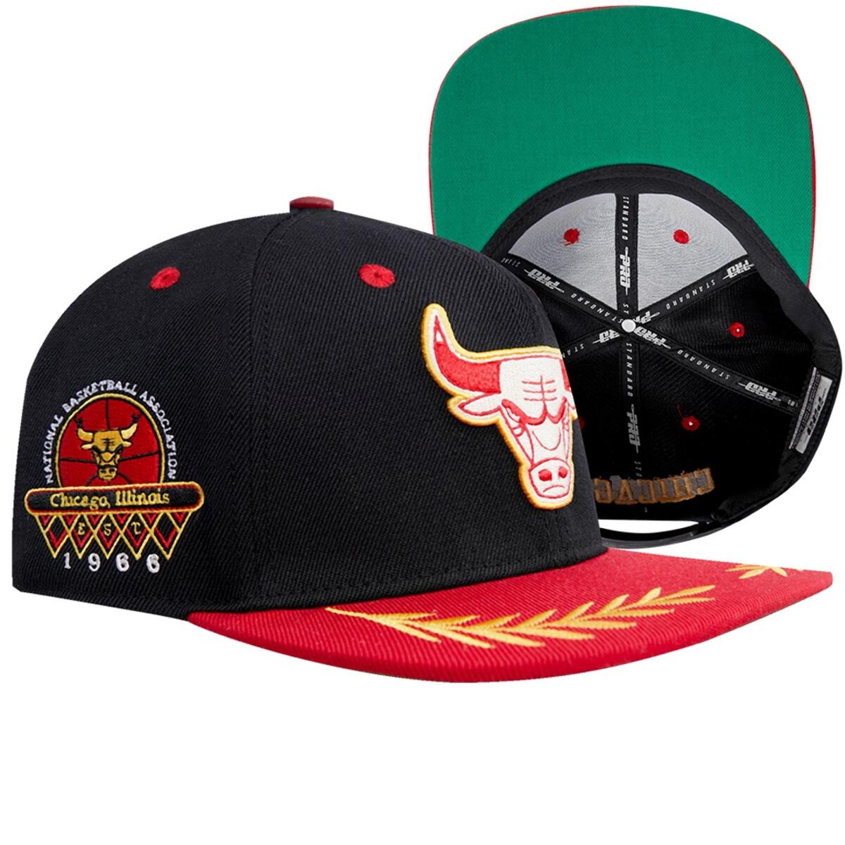 CHICAGO BULLS PRIMARY LOGO VISOR ELITE CLASSIC SNAPBACK