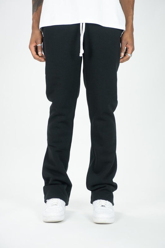 STACKED FLEECE PANTS
