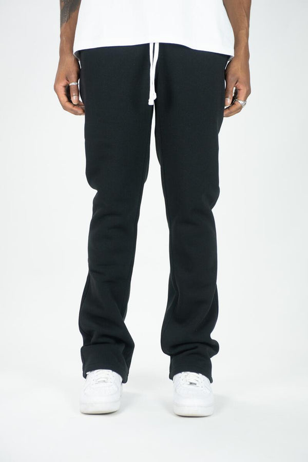 STACKED FLEECE PANTS
