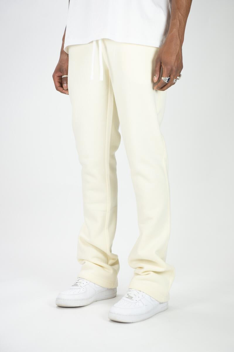 STACKED FLEECE PANTS