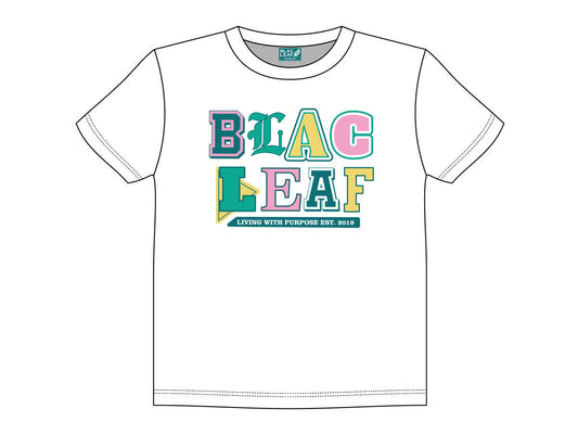 BLAC LEAF MULTIFONT EMBROIDERED SHIRT