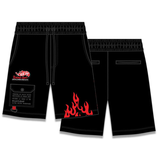 BLAC LEAF UNCHALLENGED TWILL SHORT