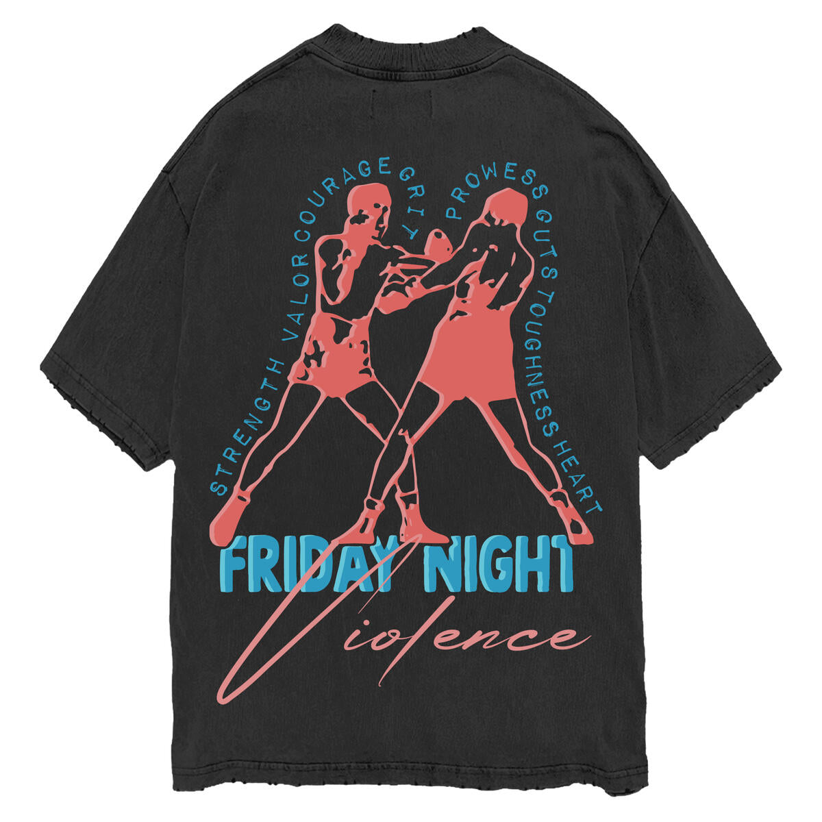 "FRIDAY NIGHT" TEE (BLACK)