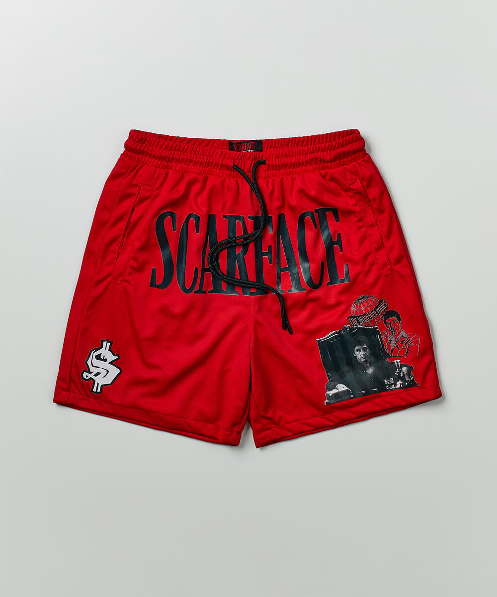 Scarface Mesh Short