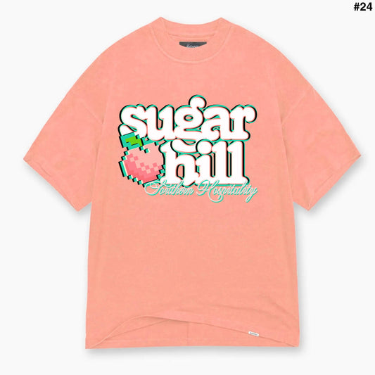 "PEACHES" T-SHIRT (VINTAGE SALMON)