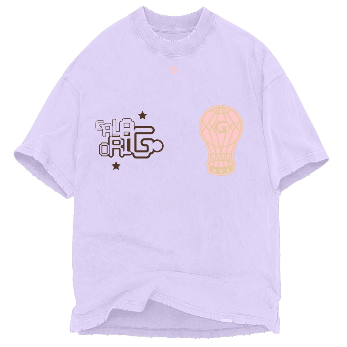 "SHAPES" TEE (VINTAGE LAVENDER)