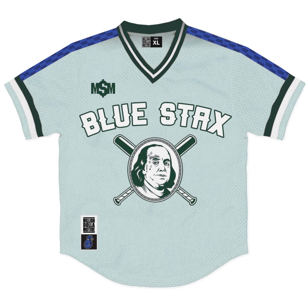 Blue Stax - Benjamin Blue Jerseys