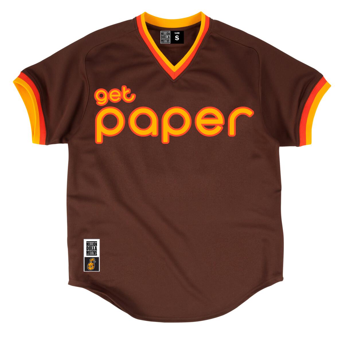 Get Paper - Brown Jerseys