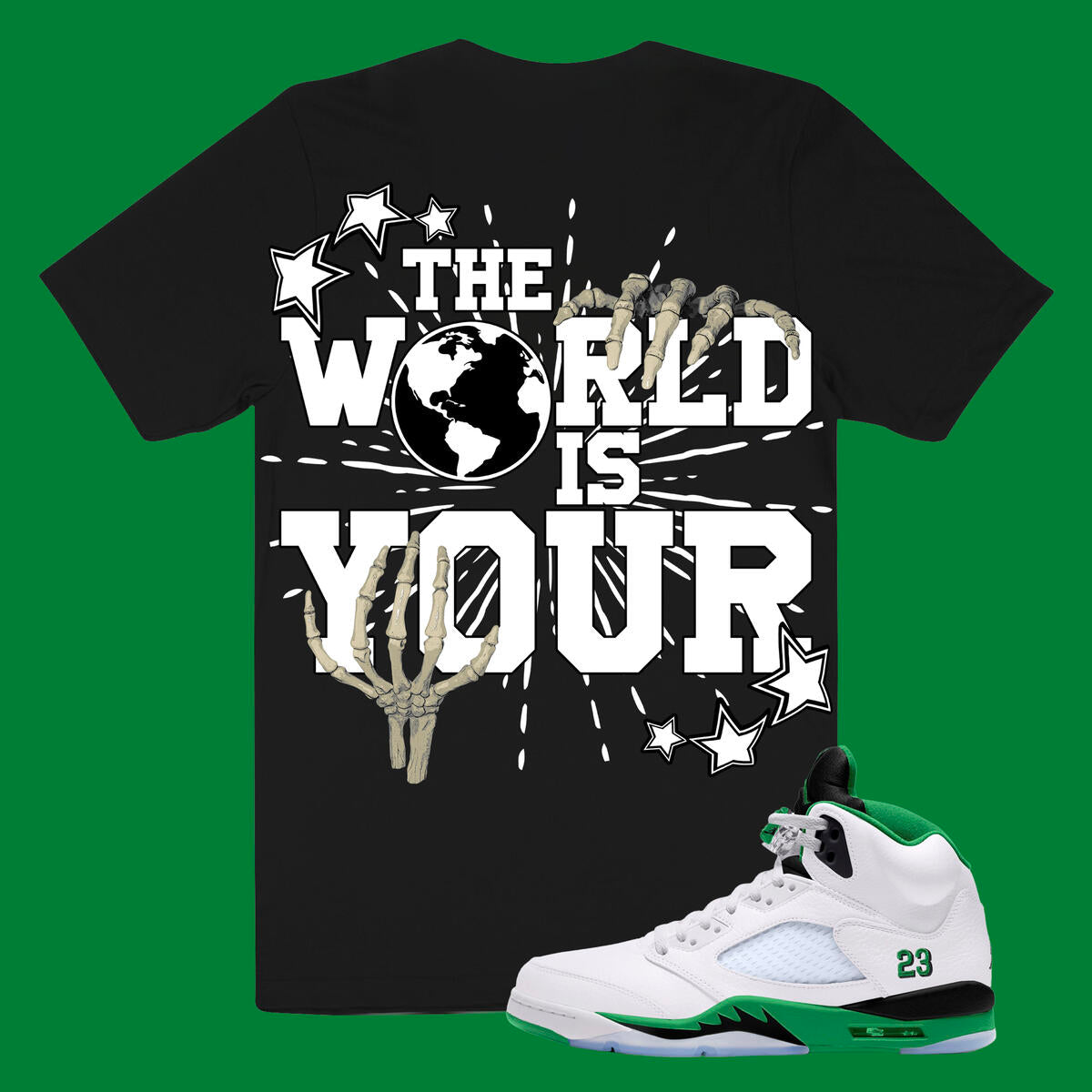 Chasin Worldwide World Is Your Black Tshirt