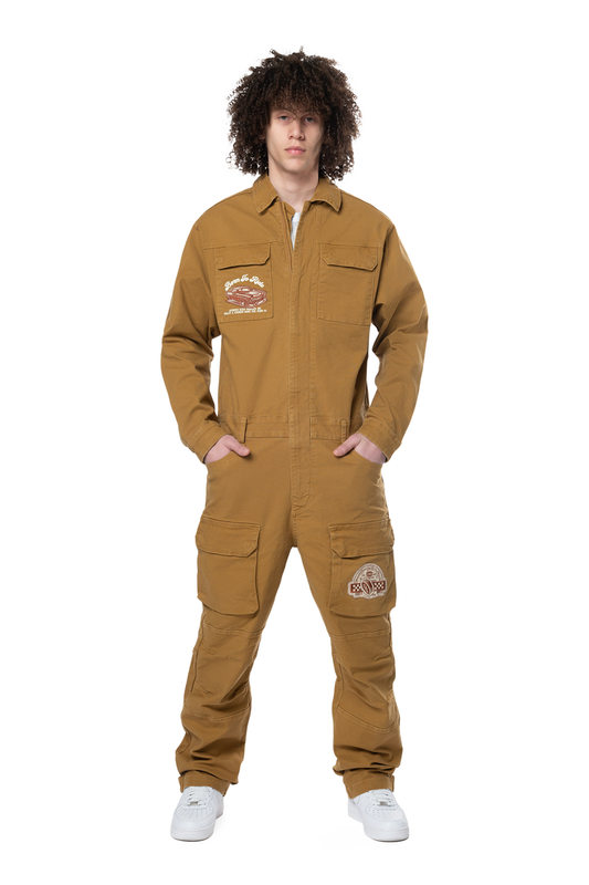 PITSTOP CANVAS JUMPSUIT