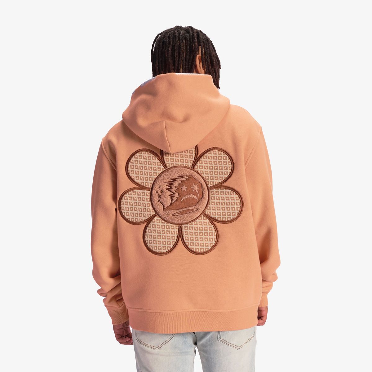 “DUBIOUS” HOODIE (APRICOT)