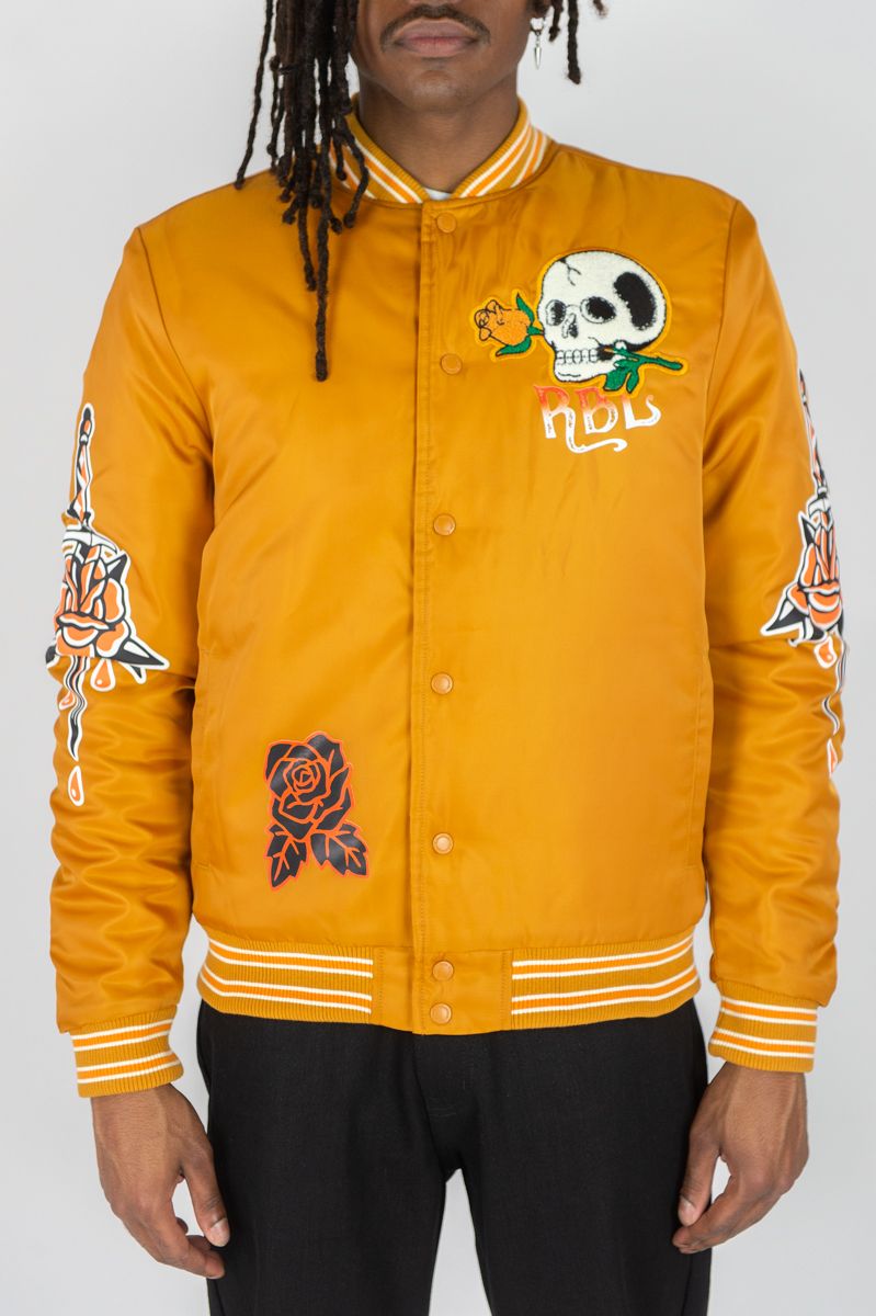 REBEL ROSES NYLON JACKET