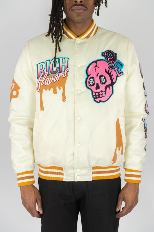 RICH FLAVORS NYLON JACKET