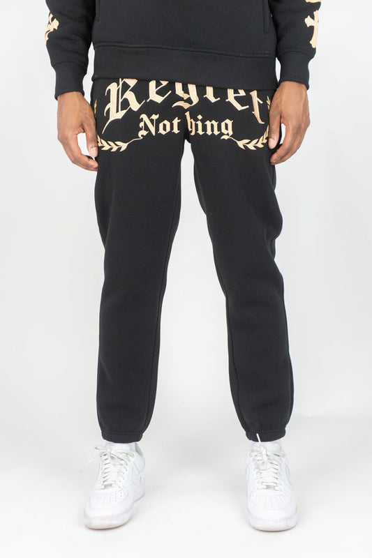 REGRET NOTHING FLEECE SWEATPANTS