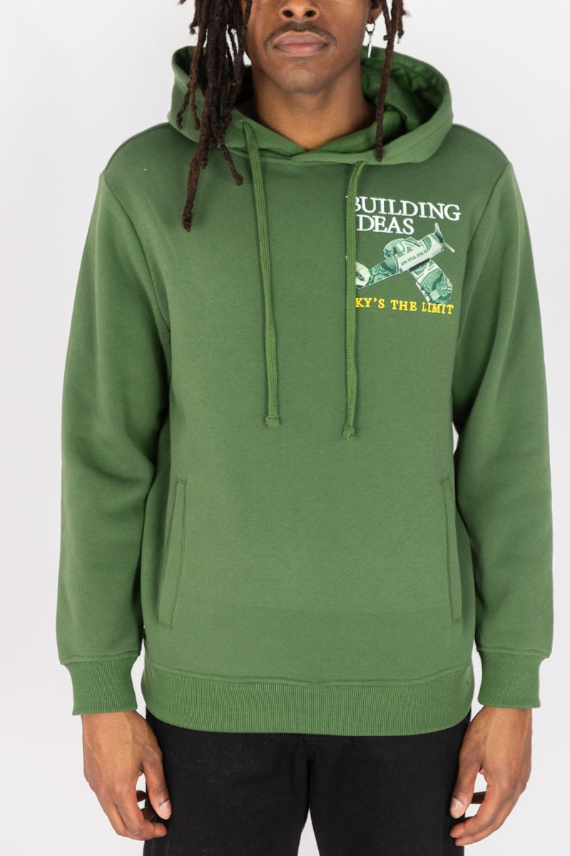 BUILD IDEAS FLEECE HOODIE