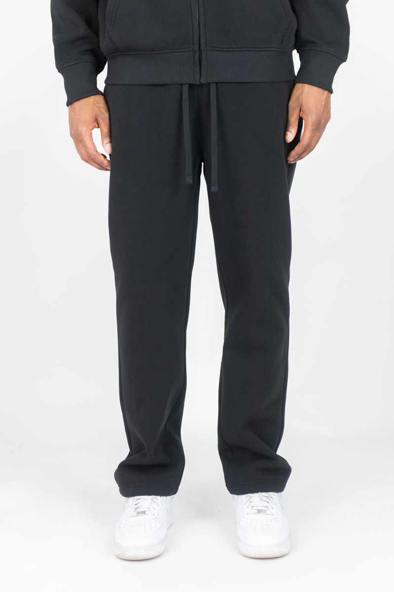 SOLID LOOSE FIT SWEATPANTS