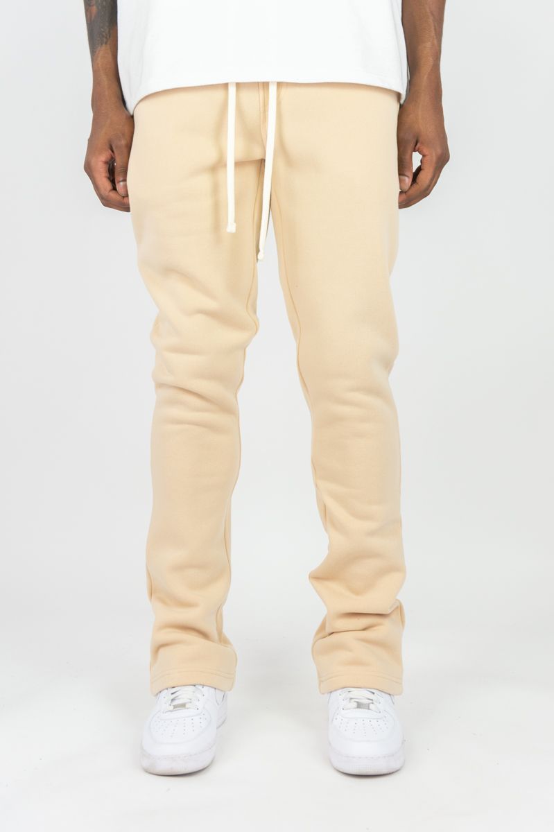 STACKED FLEECE PANTS