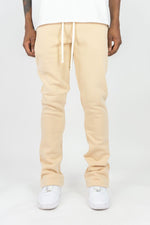 STACKED FLEECE PANTS