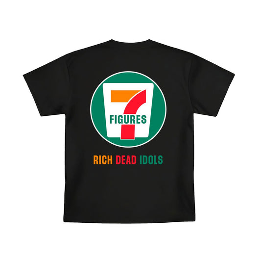 7-FIGURES HEAVYWEIGHT TEE BLACK