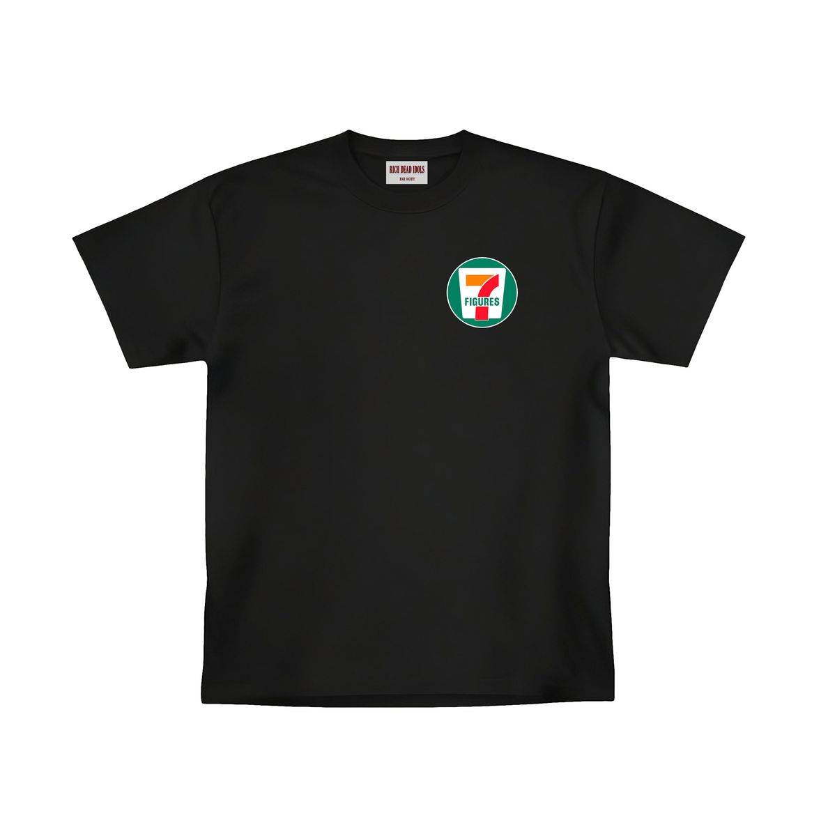 7-FIGURES HEAVYWEIGHT TEE BLACK