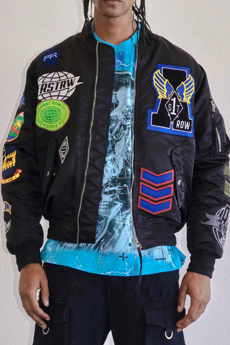 COEXIST MULTI PATCHES MA-1 JACKET